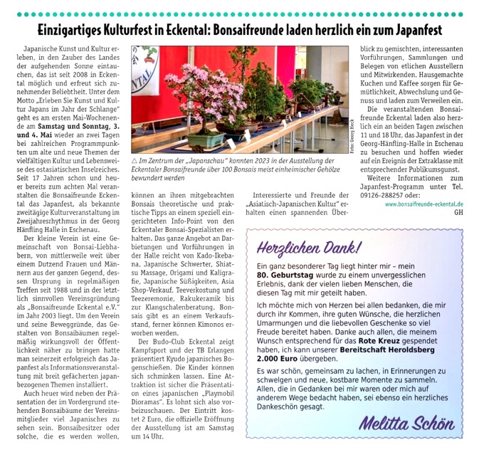 Ankündigung_Wochenblatt vom 23. April