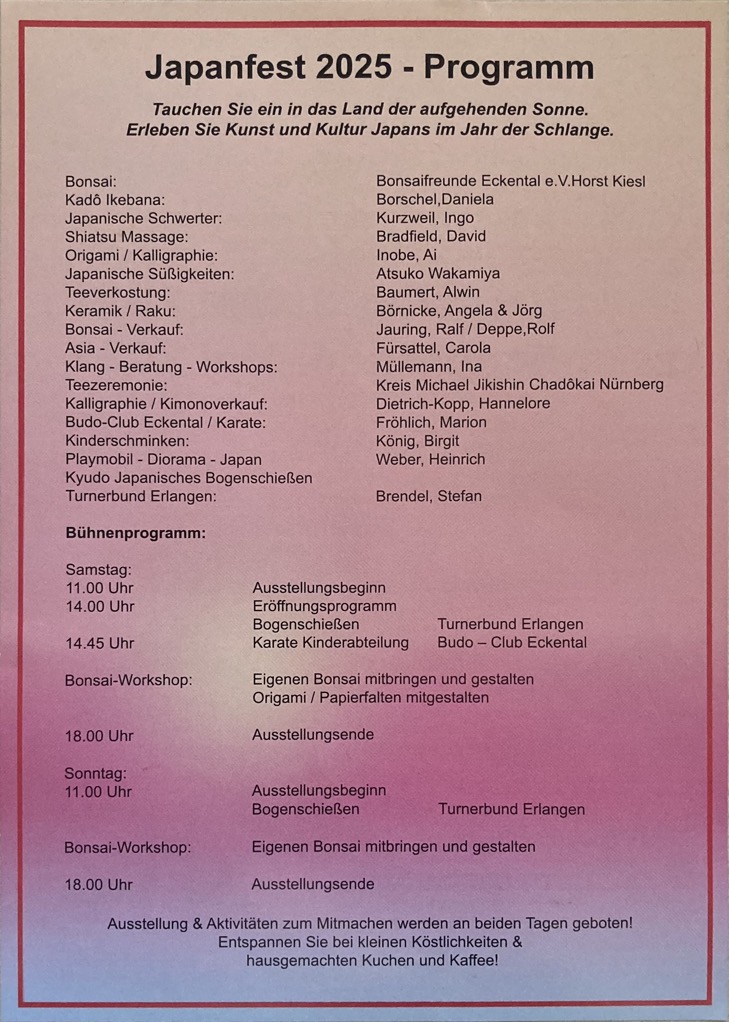 Programm 25